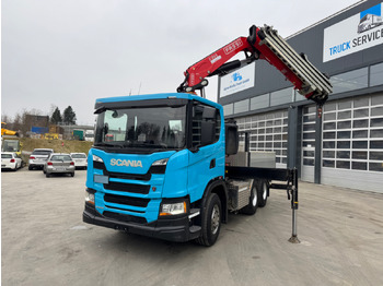 Crane truck SCANIA G