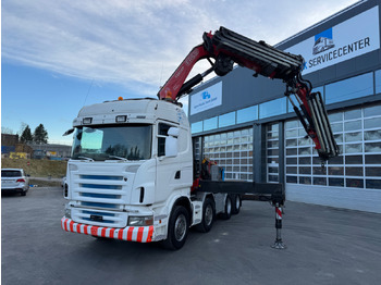 Crane truck SCANIA R 480