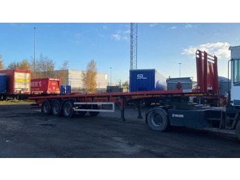 Dropside/ Flatbed semi-trailer Dennison FLAT - PSK: picture 1
