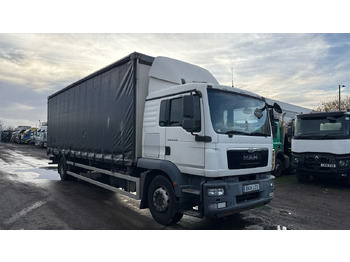 Curtainsider truck MAN TGM 18.250