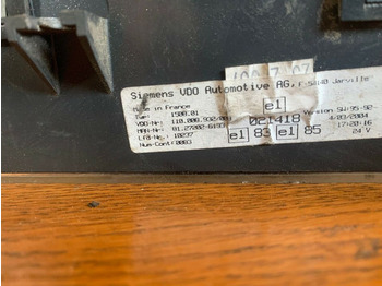 Dashboard for Truck MAN Kombiinstrument Tacho 81272026133: picture 2
