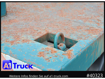 Dropside/ Flatbed trailer GOLDHOFER Ballast Anh. Obermaier TFB 100: picture 4