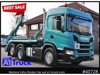 Skip loader truck SCANIA G 410