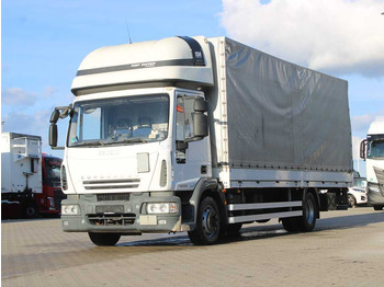 Curtainsider truck IVECO EuroCargo 120E