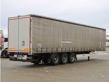 Curtainsider semi-trailer Krone KRONE SDP 27 WKE, LIFTING AXLE: picture 3