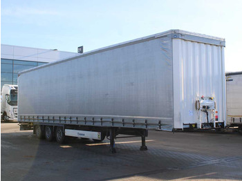 Curtainsider semi-trailer Krone SD, LOWDECK, LIFTING AXLE, MULTILOCK, LIFTING ROOF: picture 3 Curtainsider semi-trailer Krone SD, LOWDECK, LIFTING AXLE, MULTILOCK, LIFTING ROOF: picture 3