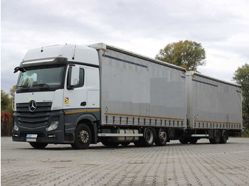 Curtainsider truck MERCEDES-BENZ Actros 2542