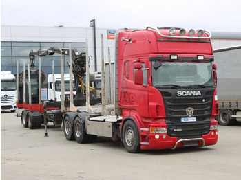 Crane truck Scania R 480, CRANE LHO L120Z(78), 6X4: picture 2