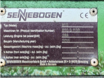 Waste/ Industry handler Sennebogen 850M D: picture 4