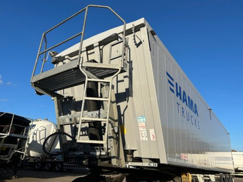 Tipper semi-trailer Kempf SKM AK 39 Alu-Kastenmulde 55m³ Rollplane: picture 2 Tipper semi-trailer Kempf SKM AK 39 Alu-Kastenmulde 55m³ Rollplane: picture 2