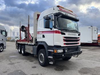 Logging truck SCANIA G 490