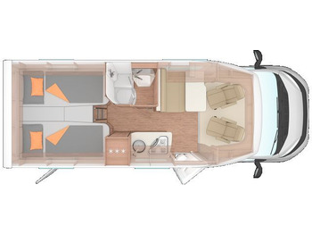 Semi-integrated motorhome Weinsberg CaraCompact 600 MEG EDITION [PEPPER] Mietfahrzeu: picture 1
