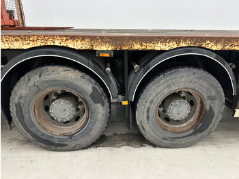 Dropside/ Flatbed truck, Crane truck DAF CF 440 - 8x4: picture 4