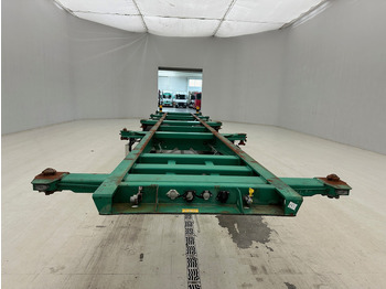Container transporter/ Swap body semi-trailer Fruehauf Skelet 2 x 20-40 ft*: picture 2