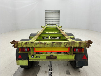 Container transporter/ Swap body semi-trailer TTE Skelet 20 ft: picture 5