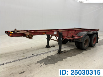 Container transporter/ Swap body semi-trailer VAN HOOL 20'