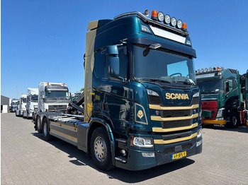 Hook lift truck Scania R500 6x2 Euro 6 Retarder Hiab Hooklift: picture 2