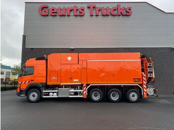 Vacuum truck Volvo FMX 510 8X4 TRIDEM + MTS DINO 5 SAUGBAGGER/SUCTI: picture 1