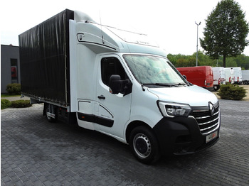 Curtain side van RENAULT MASTER TARPAULIN 10 PALLETS WEBASTO CRUISE CONTROL AIR CONDITIONING LED LIGHTS PNEUMATICS 165HP: picture 4 Curtain side van RENAULT MASTER TARPAULIN 10 PALLETS WEBASTO CRUISE CONTROL AIR CONDITIONING LED LIGHTS PNEUMATICS 165HP: picture 4
