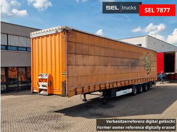 Curtainsider semi-trailer KRONE SD