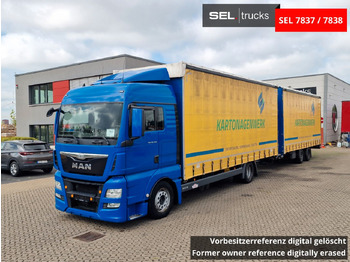 Curtainsider truck MAN TGX 18.440