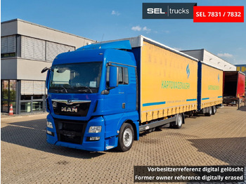 Curtainsider truck MAN TGX 18.440