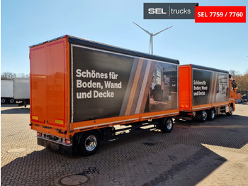 Curtainsider truck Mercedes-Benz Actros 2548 / Retarder / Euro 6E / Aluklappen: picture 5