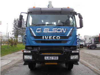 Tipper, Crane truck Iveco AD340T36 8X4: picture 2