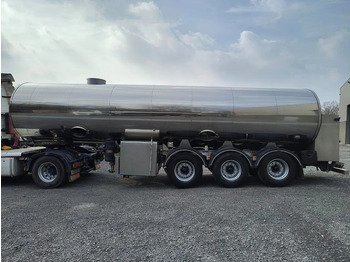 Tank semi-trailer for transportation of milk ETA 29000L INSULATED INOX TANK - 1 COMP - PUMP: picture 2