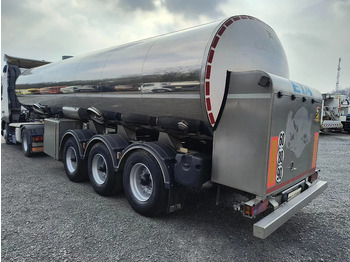 Tank semi-trailer for transportation of milk ETA 29000L INSULATED INOX TANK - 1 COMP - PUMP: picture 3