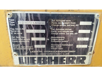Crawler excavator LIEBHERR R932LI N/S: 572-4218 y 572-4232: picture 3