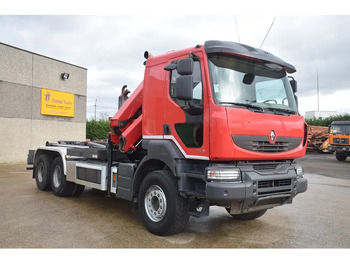 Hook lift truck RENAULT Premium Lander