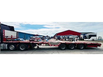 Low loader semi-trailer Bodex 53t/40t/28m teleskop ADR no ramp: picture 2