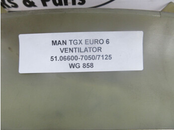 Fan for Truck MAN TGX 51.06600-7050 / 7125 KOELVIN EURO 6: picture 2