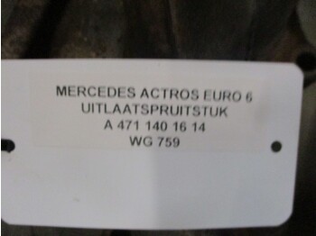 Exhaust manifold for Truck Mercedes-Benz A 471 140 16 14 UITLAATSPRUITSTUKMERCEDES BENZ 1845 EURO 6: picture 2