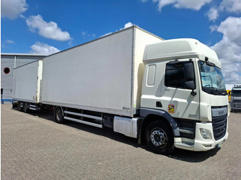 Box truck DAF CF 330 / VOLUME COMBI / THROUGH-LOADING SYSTEM / TUV:08-01-2026 / DEB / AIRCO / MANUAL / EURO-6 / 2016: picture 2