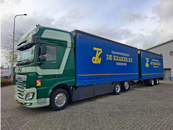 Curtainsider truck DAF XF 106 440