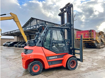 LPG forklift Linde H70T-02 Side shift / Fork positioners: picture 4