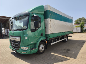 Curtainsider truck DAF LF 180