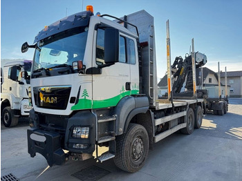 Logging truck MAN TGA 33.480