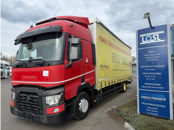 Curtainsider truck RENAULT T 460