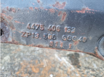 Front axle John Deere 6610, Deutz Agrotron 120 Front Axle Housing Beam 4475406133: picture 5