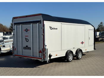 New Closed box trailer Debon C2000 - zamknięta przyczepa do przewozu aut, 550 x 215 cm, 3500kg, felgi ALU, wciągarka elektryczna: picture 4