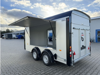 New Closed box trailer Debon C800 furgon van trailer 3000 KG GVW car transporter Cheval Debon: picture 3