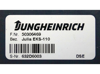 Dashboard for Material handling equipment Jungheinrich 50306469 | display for EKS 110 Julia display  sn. 632D6003: picture 3