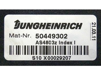 ECU for Material handling equipment Jungheinrich 50449302 | Stuur regeling Controller AS4803 Z Index I sn.S10X000292: picture 3