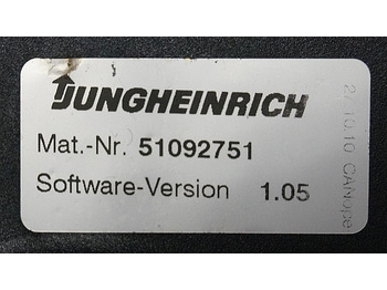 ECU for Material handling equipment Jungheinrich 51033235 | Rij regeling Drive controller AS2412i  Sw. 1,05 51092751: picture 2