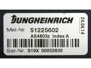 ECU for Material handling equipment Jungheinrich 51225602 | Stuur regeling steering Controller AS4803 Z index A from: picture 3