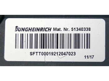 Electrical system for Material handling equipment Jungheinrich 51340338 | rijschakelaar directional switch double controle sn. SFT: picture 3