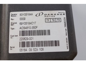 ECU for Material handling equipment Toyota/BT 220629-001 | Danaher motion AC Superdrive motor controller 83Y05184A A Danaher motion AC Superdrive motor controller 83Y05184A ACS4810-350F Rev 0009 sn. 0518409529108: picture 2